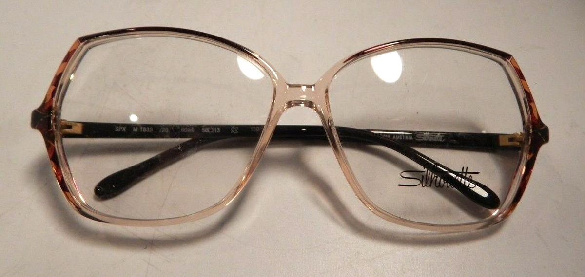 ライラック　 Vintage SILHOUETTE SPX M1835 6054 58/13 Eyeglass Frame New Old