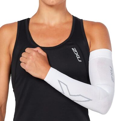 2XU Unisex Compression Flex Arm Sleeve Black/Grey XX-Large