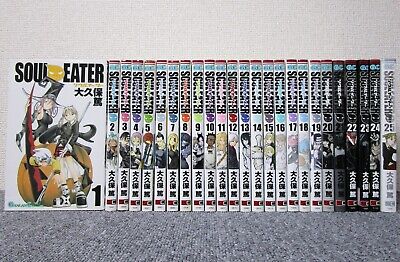 SOUL EATER Vol. 1-25 Complete set Japanese comic Manga Anime