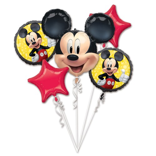 GLOBOS DE PELÍCULA MICKEY MOUSE Micky Mouse globos fiesta decoración cumpleaños infantil Disney - Imagen 9 de 17