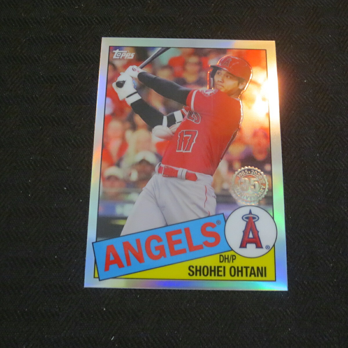 2020 Topps 35th Anniversary Refractor #85TC-7 Shohei Ohtani