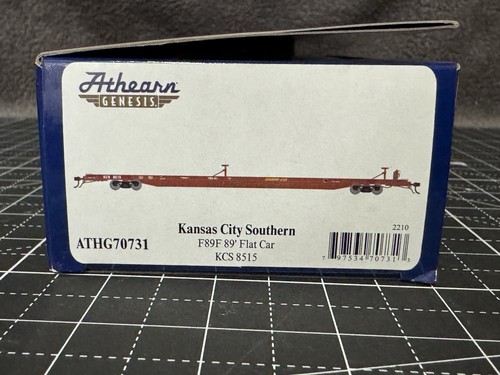 Coche plano escala HO Athearn Genesis F89F 1989 KCS #8515 | Condition: New