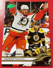 2025-26 Upper Deck Series 2 Holiday Troy Terry #256 Ducks