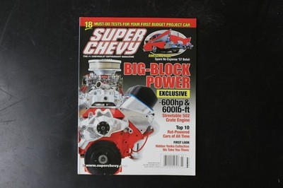 Super Chevy Magazine Issue 18 Big-Block Power Chevrolet Enthusiast