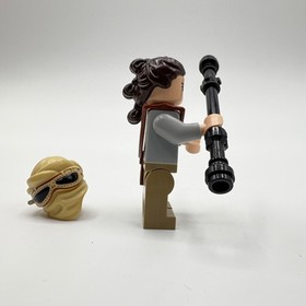 Rey - Dark Tan Tied Robe LEGO Star Wars Episode VII 75099 Minifigure!