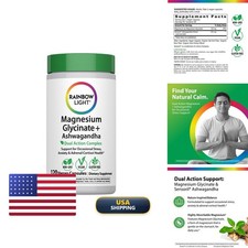 Rainbow Light Magnesium Glycinate+ 120 Capsules
