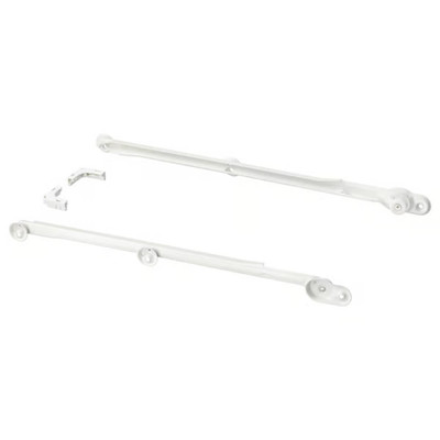 2x IKEA KOMPLEMENT Ausziehschiene für Körbe 58cm PAX Kleiderschrank Aufbewahrung Organizer