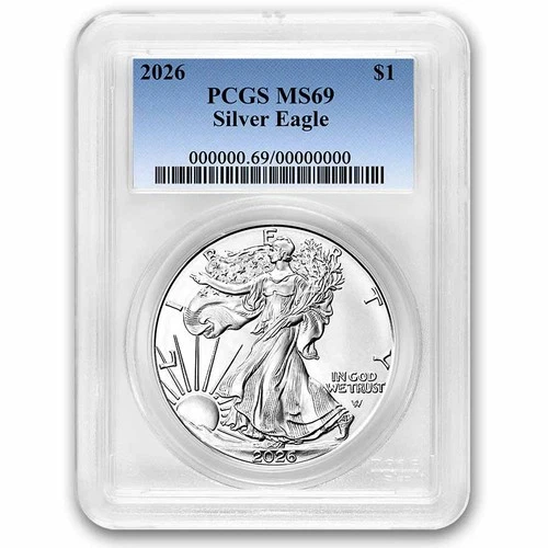 2026 American Silver Eagle MS-69 PCGS