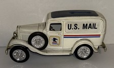 ERTL 1932 Ford Delivery Truck Us Mail Bank With Key Diecast