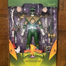 Super7 Mighty Morphin Power Rangers Ultimates Green Ranger Action Figure Rare