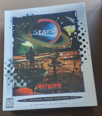 STARS! - (1997) Big Box NEW FACTORY SEALED PC 4x Space Strategy - VERY RARE