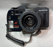 Olympus Infinity Superzoom 300 35mm SLR Film Camera Film Tested/Working Vintage