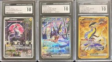 SEQUENTIAL CGC 10 MIRAIDON 013 EX 244 EX 253 SCARLET & VIOLET POKEMON GEM MINT