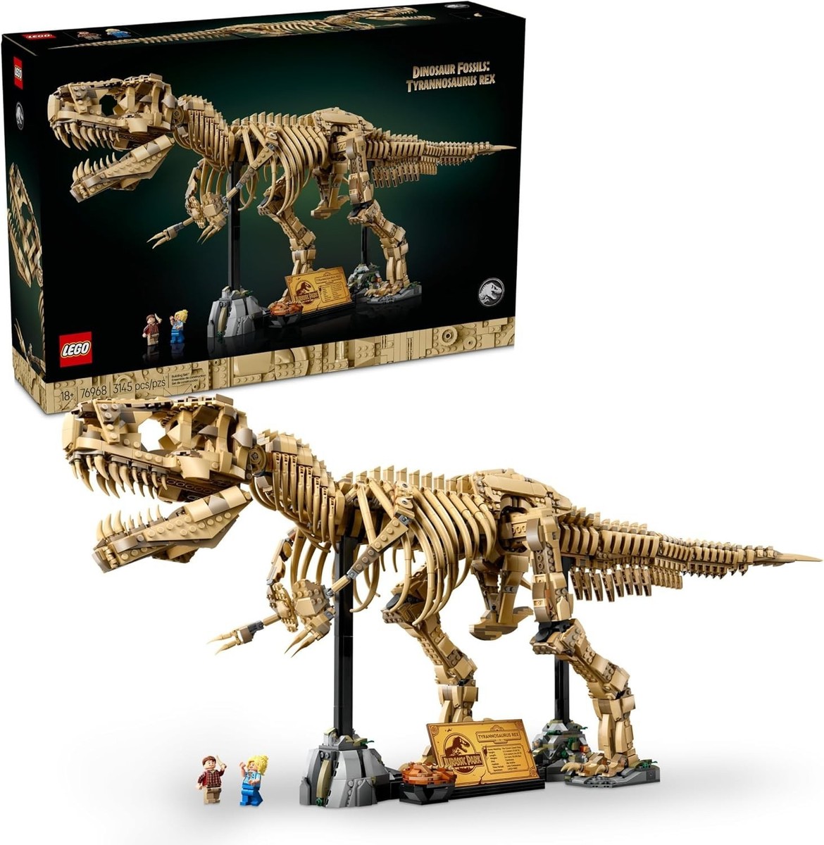 Jurassic World Dinosaur Fossils: Tyrannosaurus Rex - Building Set