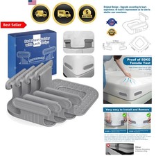 Bed Sheet Holders Straps Fitted Sheet Clips Secure All Sizes Mattress Fasteners