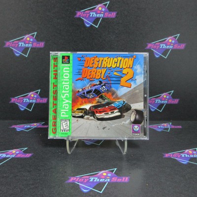 Destruction Derby 2 PS1 PlayStation 1 GH  Reg Complete - Excellent - 1 Year