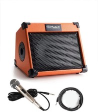 Acoustic Guitar Amplifier, 20 Watt Bluetooth Amp for Guitar Acoustic with Rev...