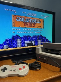 Solomon's Key (Nintendo NES) Complete CIB Rare Cleaned & Tested