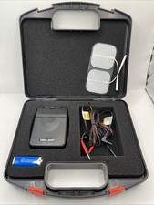 TENS 3000 Electrode Machine With Pads Instruction Booklet Case Wires Nice