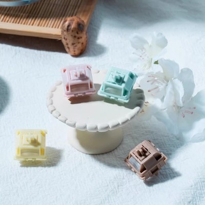Gateron Smoothie Switch Milk Shake Strawberry Chocolate Linear Tactile