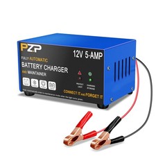 12v Smart Car Battery Charger, 5Amp Fully-Automatic Trickle Charger, Battery ...