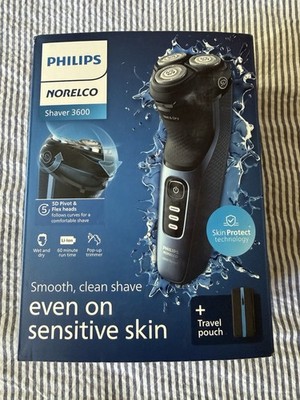 Philips Norelco 3000 Series S3245 Wet/Dry 3-Head Rotary Shaver w/ Trimmer