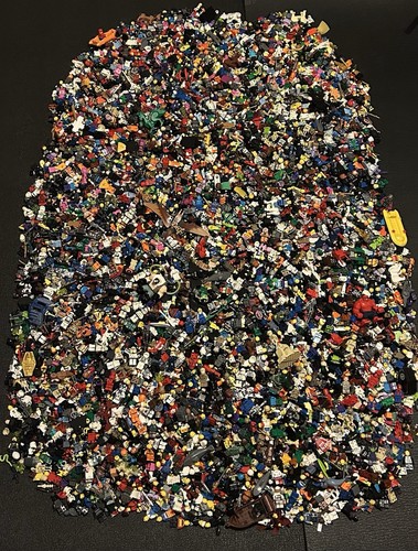 Huge Lego Star Wars Lord Of The Rings Marvel Minifigures Bundle Joblot 13kg+Rare