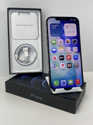Apple iPhone 12 Pro Max A2342 128GB Graphite 96% battery health Unlocked phone