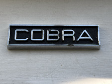1968-1970 Ford Mustang Shelby Fairlane Torino Fender And Roof Cobra Emblem