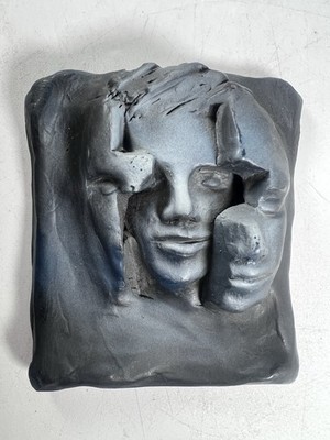 Sean Corner Abstract Sculpture Face Wall Art Mask 3-D 5x4  Windows Vision