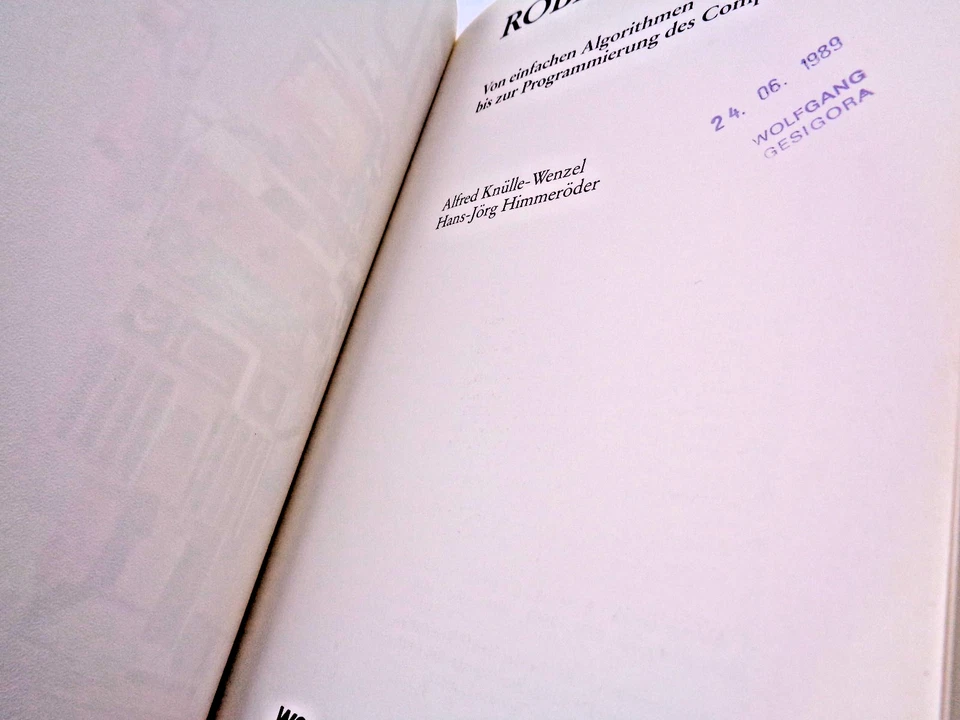 IBM PC -- ROBI DER ROBOTER (WESTERMANN - BUCH) #2DE - Bild 2 von 4