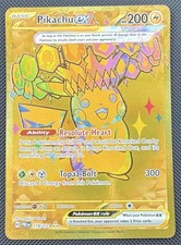 Pokémon TCG Pikachu ex 179/131 Prismatic Evolutions Full Art Hyper Rare Holo GEM on eBay