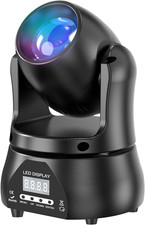 60W Mini Moving Head Luce Da Festa Teste Mobili, RGBW LED Disco Beam Lampada Da 