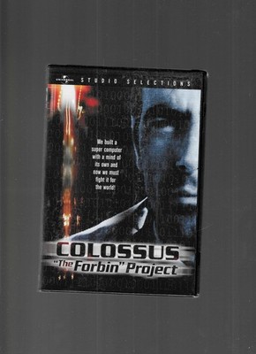 Colossus: The Forbin Project (1970) DVD   New Sealed  Sci Fi Thriller Universal