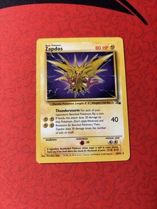 1st edition zapdos pokemon card Rocket's Zapdos Gym Challenge 1st Edition Holo 15/132 CGC 5.5 – TBC Games main image 0