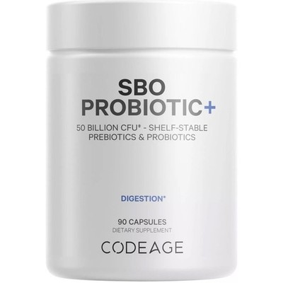 Codeage SBO Probiotics, 50 Billion CFUs Per Serving, Multi Strain Soil Based ...