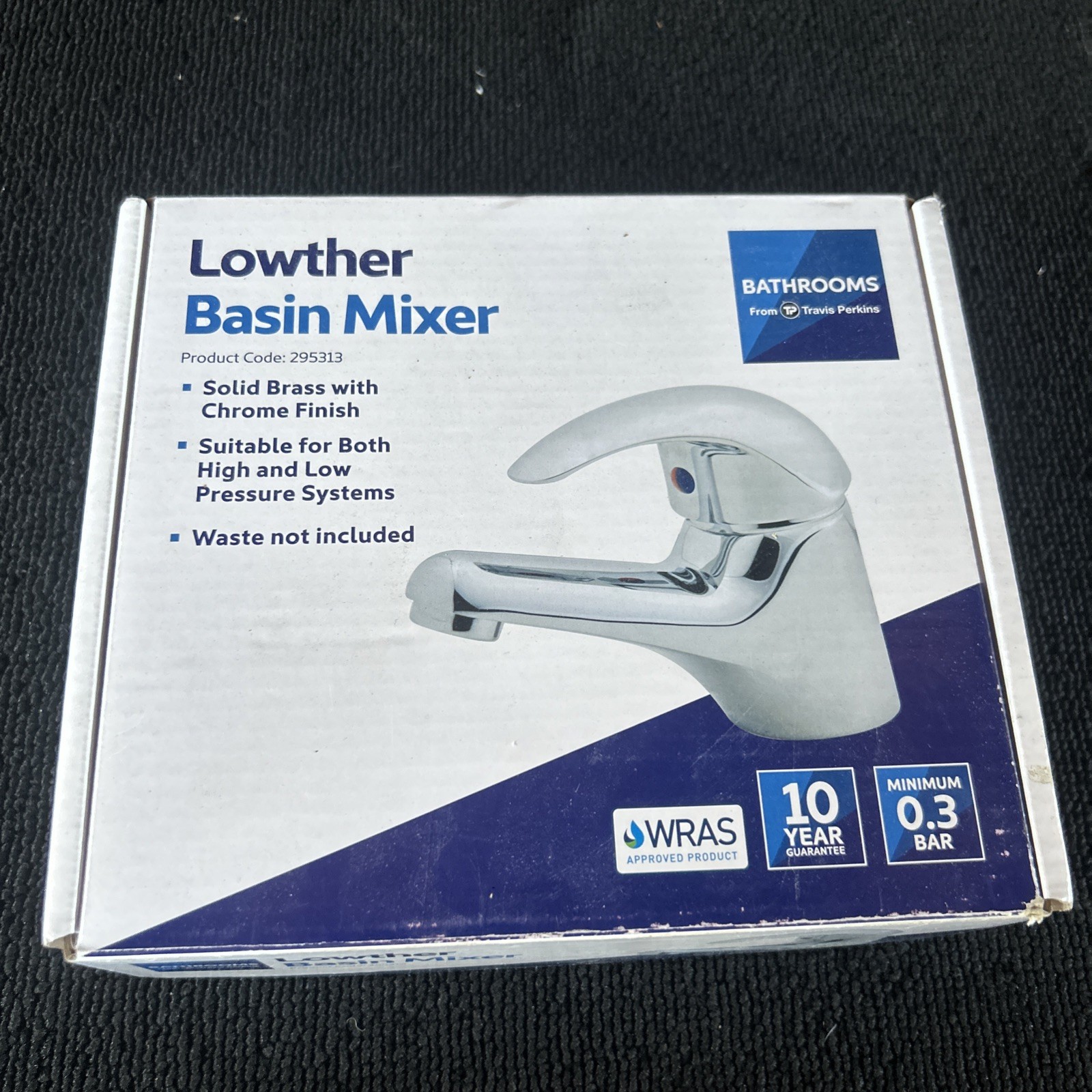 Lowther Basin Mixer Chrome Finish 295313