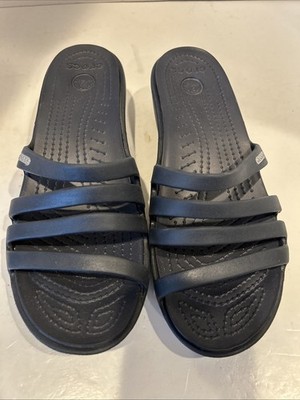 CROC'S RHONDA SIZE 8 WOMANS Wedge Sandal - Excellent Used Condition Worn Once￼