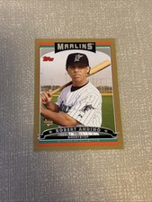 Robert Andino 2006 Topps Gold #313 Marlins RC Rookie Card Baseball. rookie card picture