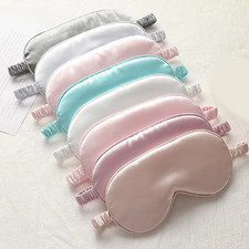 Imitated Silk Eye Mask Soft Sleep Eye Patch for Travel and Relaxation