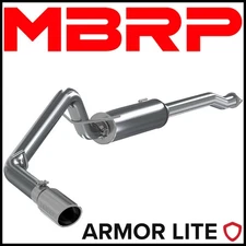 MBRP Armor Lite 3" Cat-Back Exhaust System fits 2016-2023 Toyota Tacoma 3.5L V6