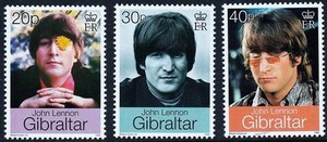 GIBRALTAR 1999 JOHN LENNON   MNH MUSIC, CINEMA
