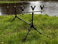 Clearance Fishing Rod Pod - 3 Rod - Carp / Match / Coarse - Half Price 