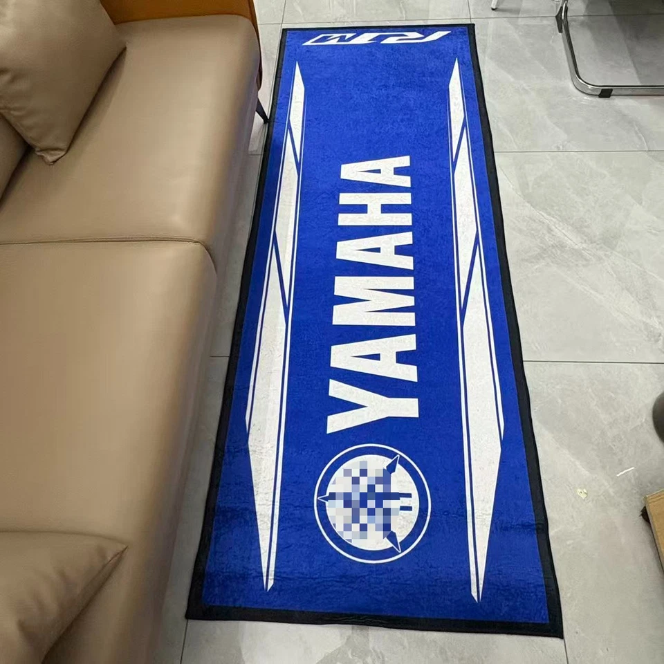 Alfombrilla de piso de garaje para motocicleta Yamaha YZF R1 R1M 31"" x 87"" taller Foto 4 de 4