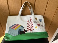 Radley Picture Signature Garden tote bag RARE 2004