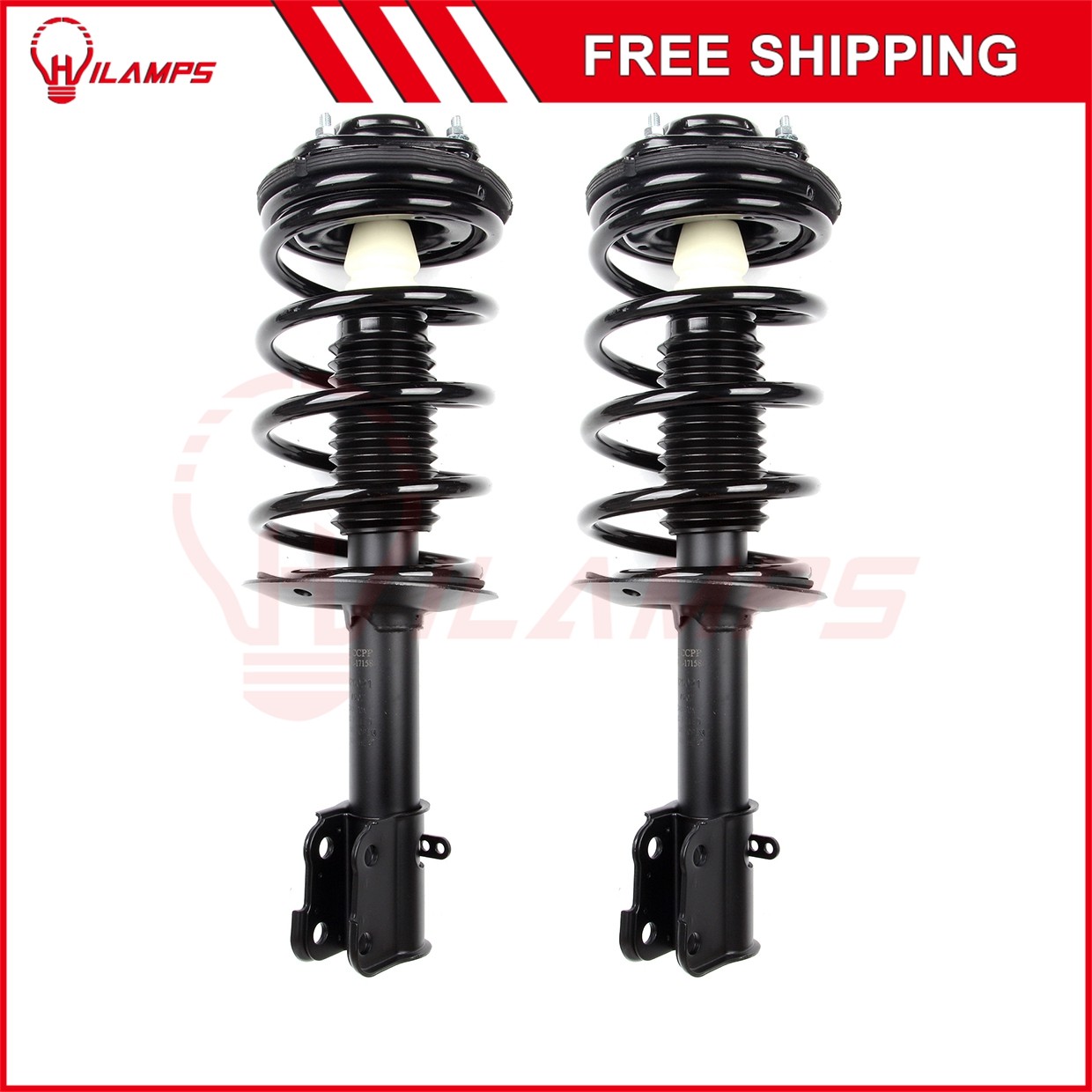 For Dodge Neon 2000-2005 Front Pair Complete Struts with Springs Assemblies Kit