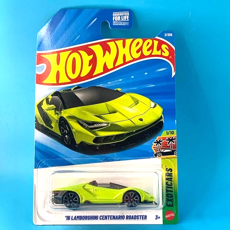 HOT WHEELS 2026 '16 LAMBORGHINI CENTENARIO ROADSTER VERDE SCANDAL