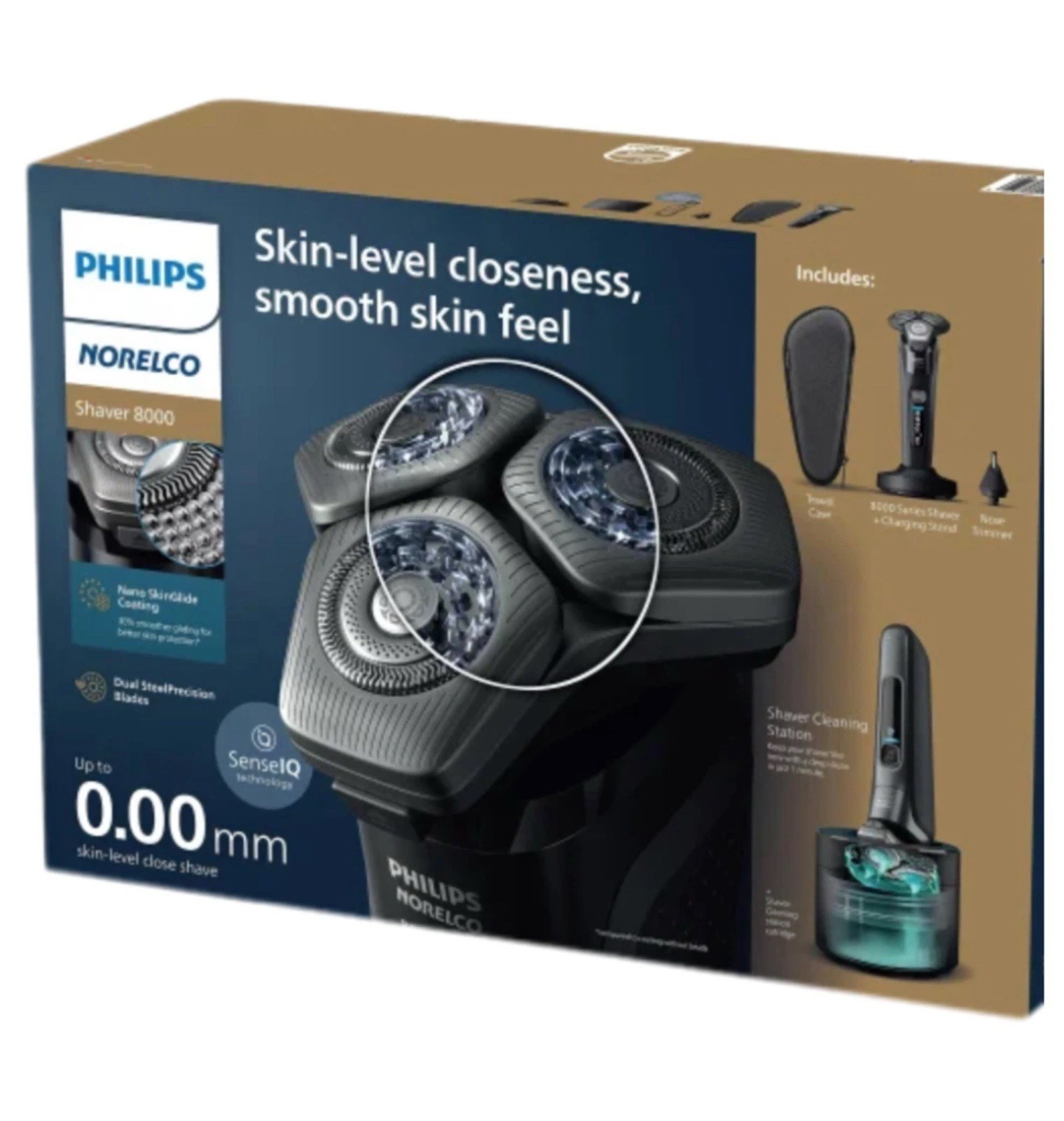 8000, Electric Shaver, Wet & Dry