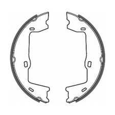 ABE Bremsbackensatz, Feststellbremse CRX000ABE für OPEL SAAB