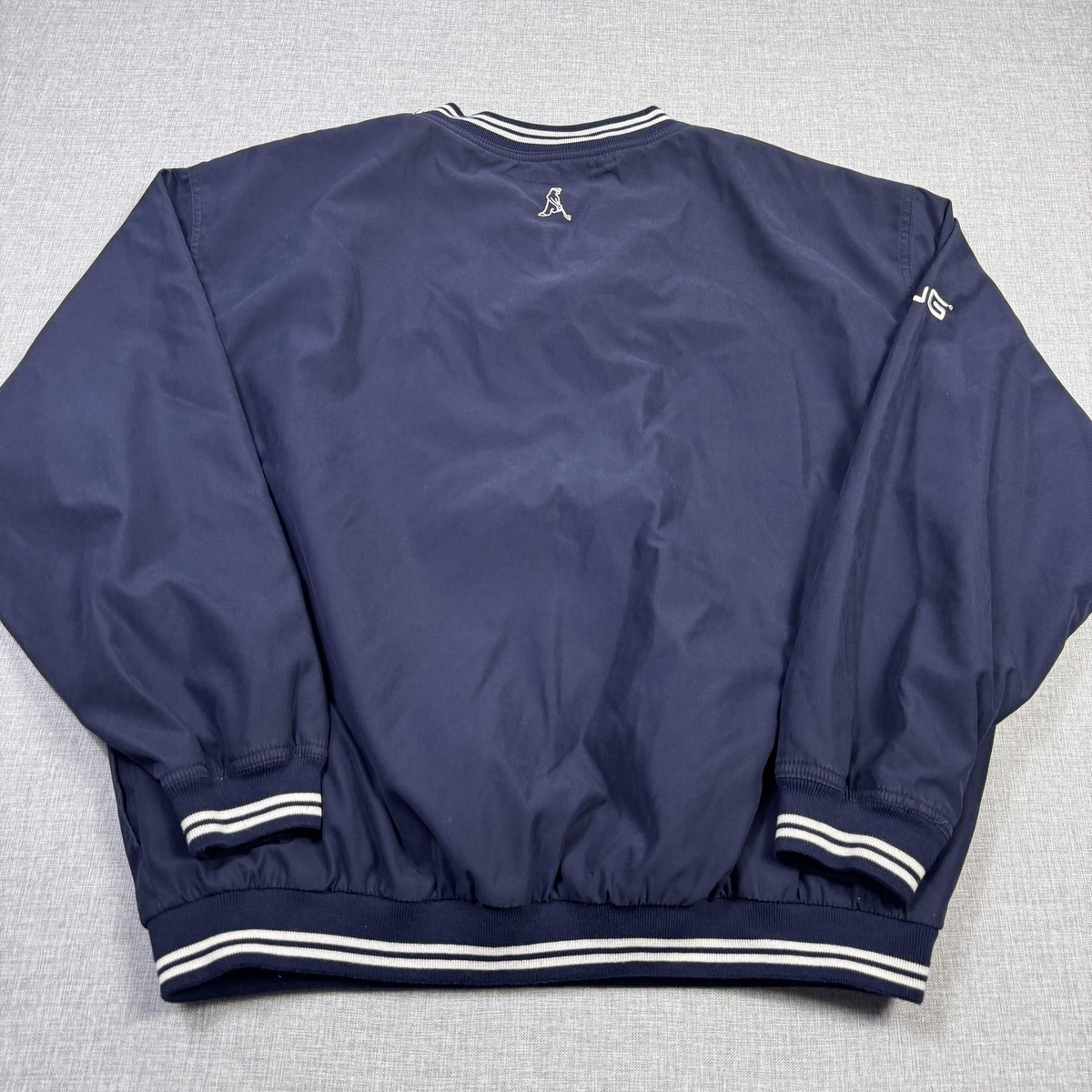 Vintage PING Jacket Mens XL Blue Windbreaker Solheim Cup